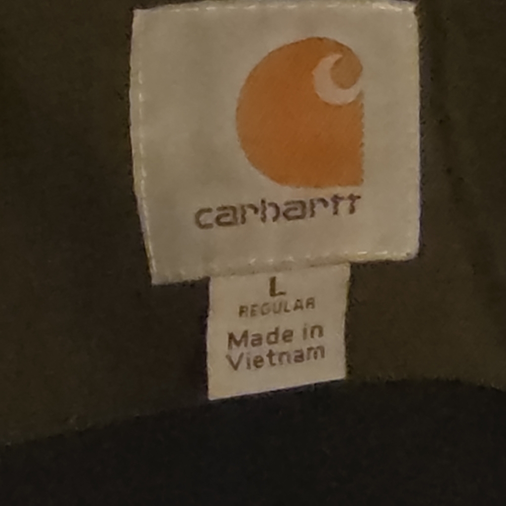 Carhartt Men's Shoreline Coat In Olive Green, Size L - Picture 8 of 9